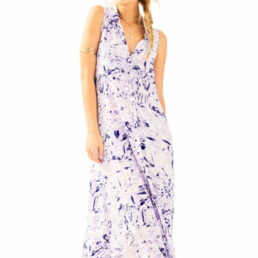 Lilly Pulitzer Ezra Maxi Beach Dress Size Small